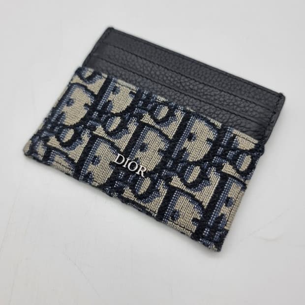 디올 오블리크 카드지갑