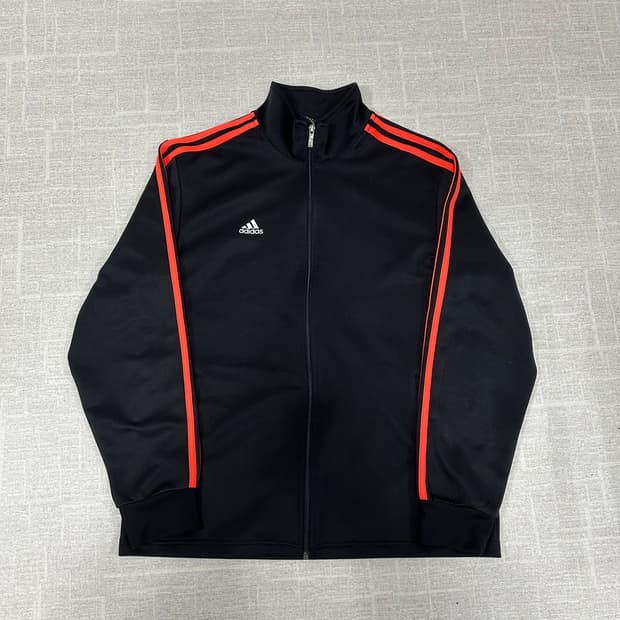 아디다스 오렌지 트랙탑 져지