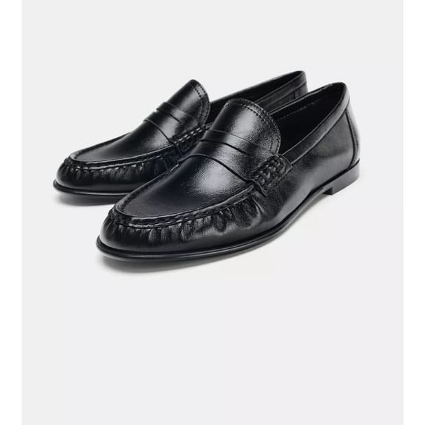 [ZARA 자라] 소프트 셔링 로퍼 42(275)