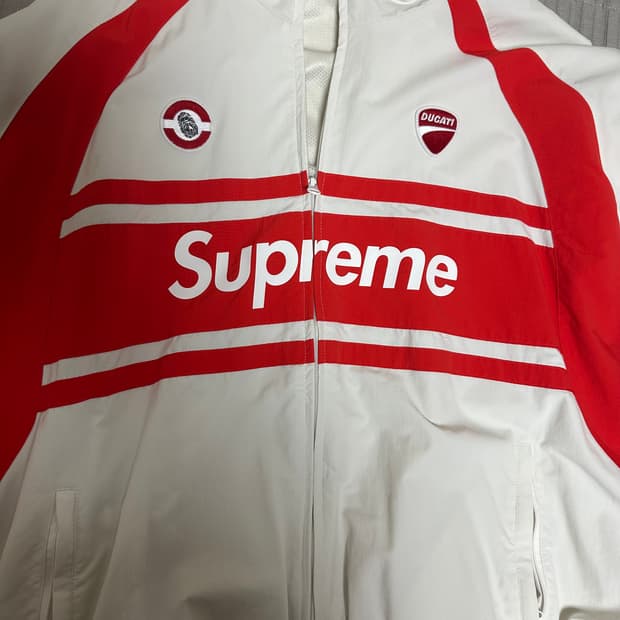 (최상)[크림구매] 슈프림 두카티 트랙자켓