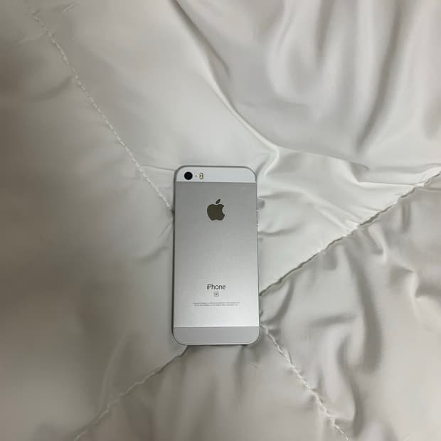 아이폰 se1 실버 s급