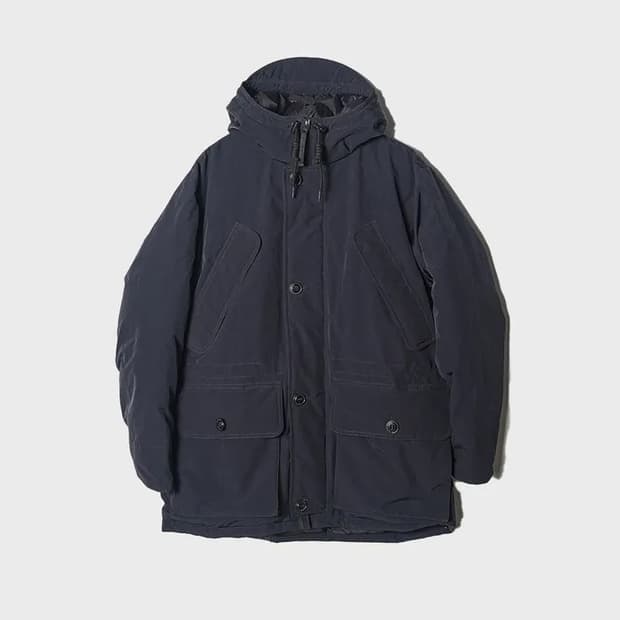 아워셀브스 x 에스파이 Duck Down Polar Parka 네이비
