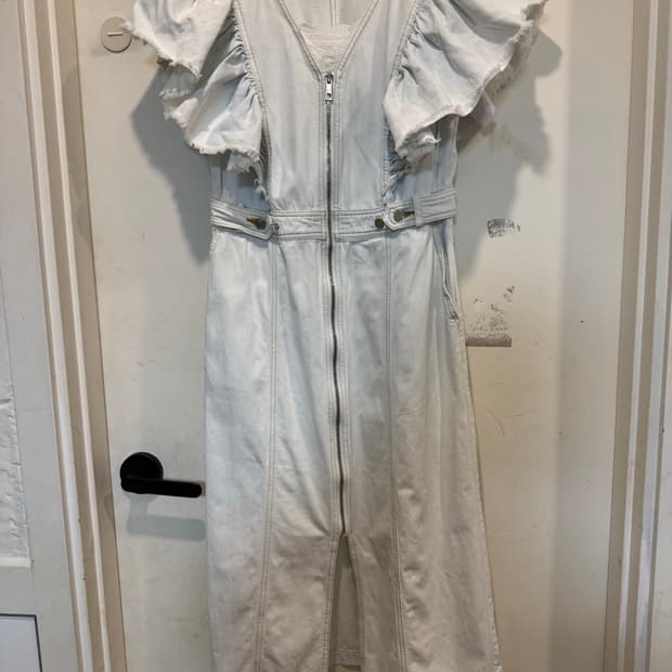 jull log 줄로그 데님 원피스