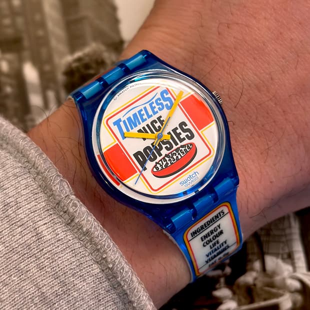 95년판) 빈티지 스와치 젠트 good morning