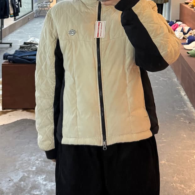 할리 데이비슨 퀄팅 다운 페더 푸퍼 자켓 H2027