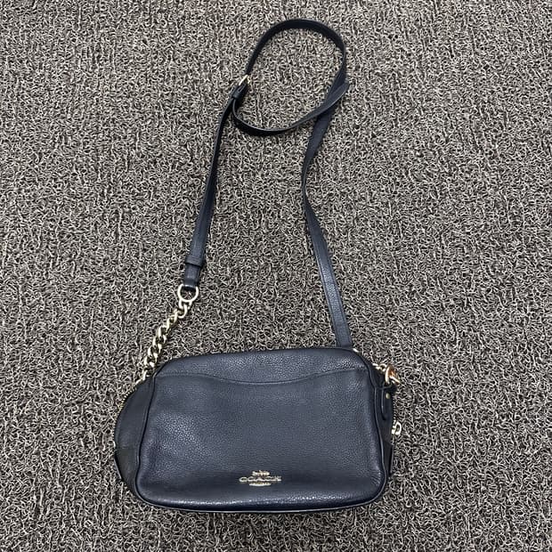 COACH 코치 여성 미니 크로스백 가방 블랙