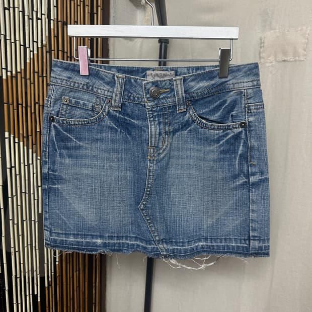 theoria denim skirt