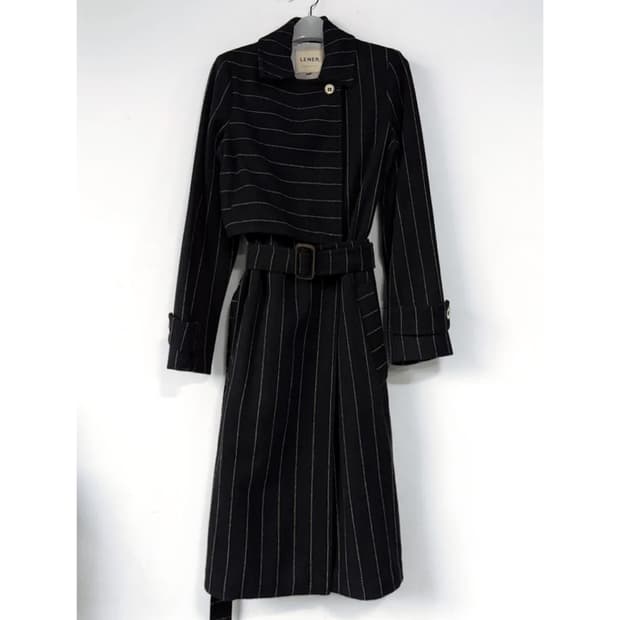 메종 르네 LENER 트렌치 울 코트