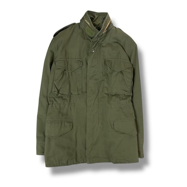 오리지널 미군 M-65 콜드 웨더 필드 카키 아샹 XS