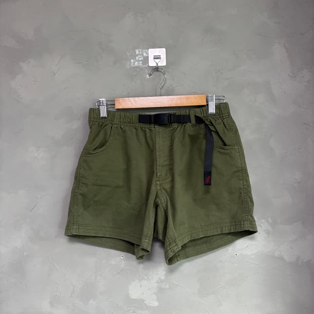 그라미치 팬츠 반바지 카키