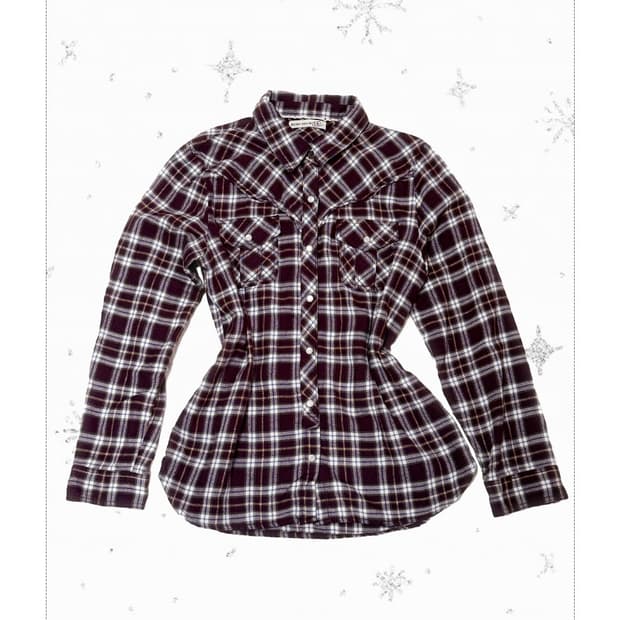 캐캐체st 다크베리 셔츠