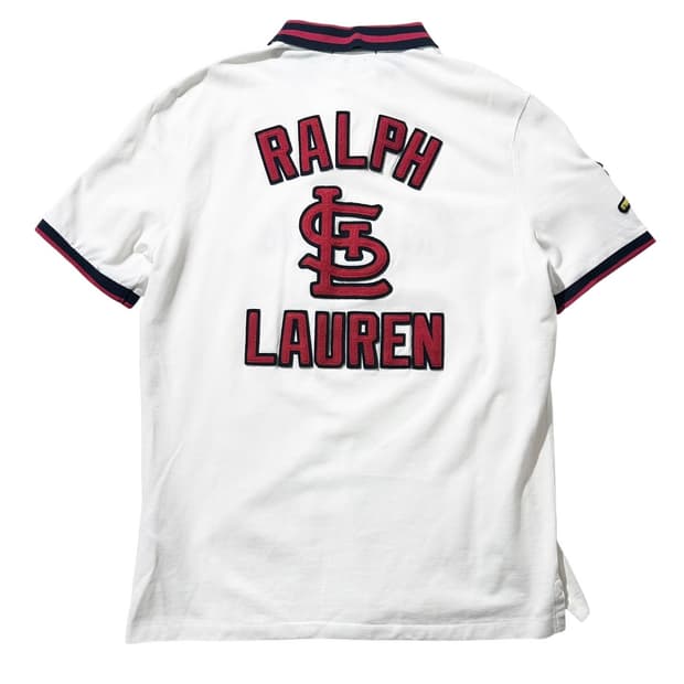 폴로 랄프로렌 세인트 루이스 카디널스 피케 카라 반팔 티셔츠