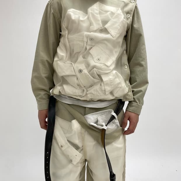 [EGNARTS] 오간자 자켓 M