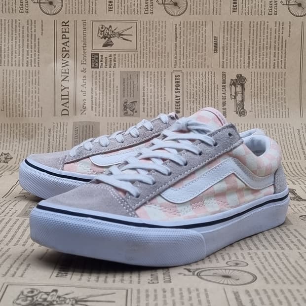 반스 올드스쿨 체커보드 스니커즈220