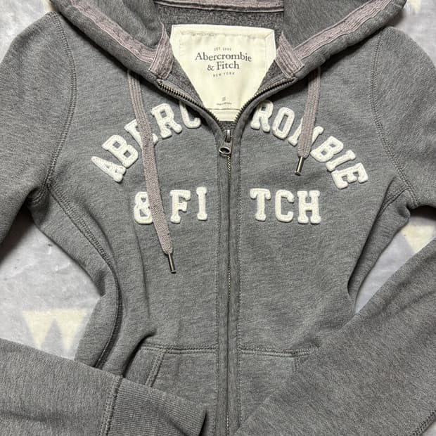 아베크롬비 대장 딱붙핏 후드집업