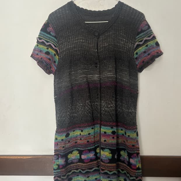 귀여운 가디건 원피스 