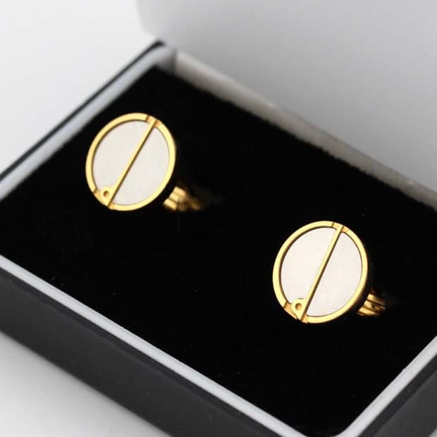 던힐 A-등급 남자 명품 커프스 빈티지