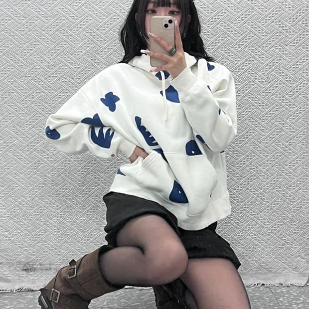 나이키 조던 아티스트 미아 리 캐주얼 키치 후드티 XL C11216