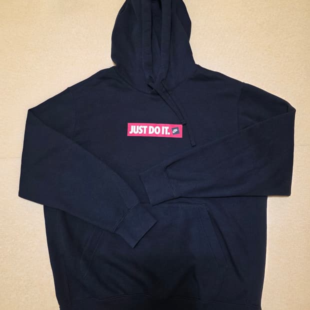 나이키 기모 후드티 105