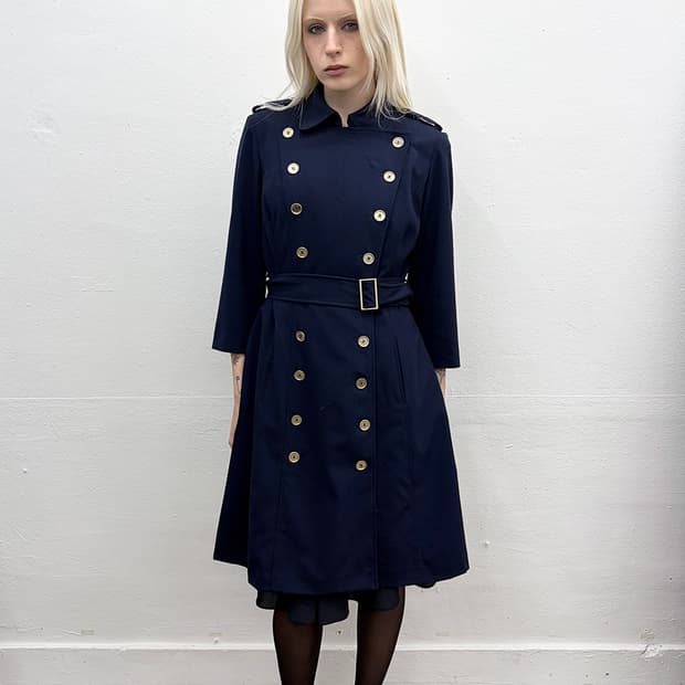 캘빈 클라인 더블 코트