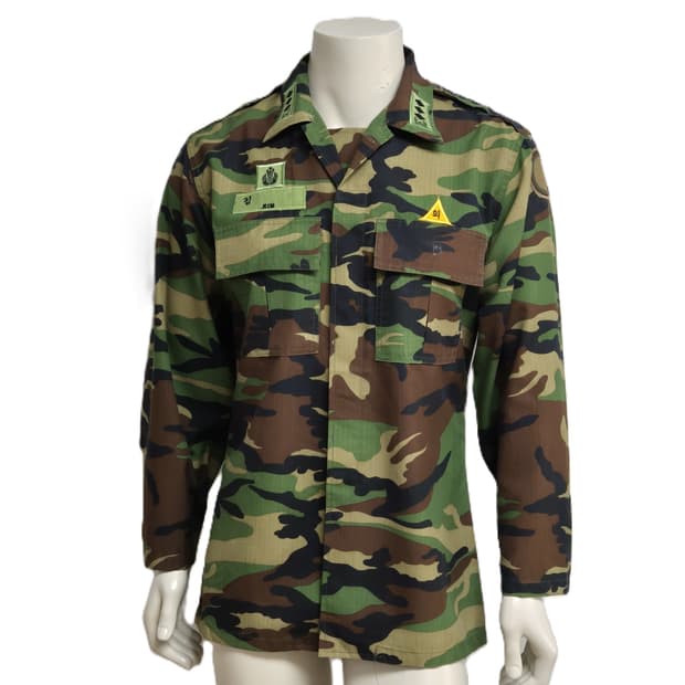 육군 구형 15사단 의무 대위 후기형 하계 전투복 상의 자켓 (M)