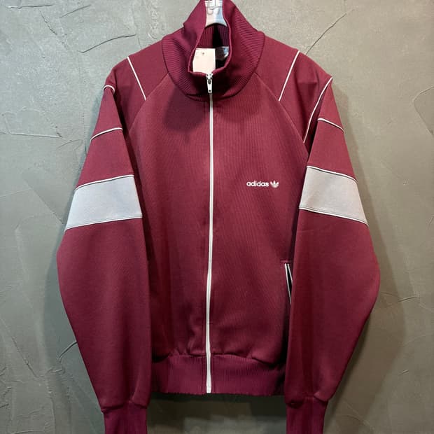 [S] ADIDAS 아디다스 올드스쿨 버건디 트랙탑 져지