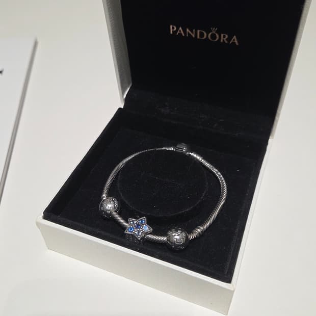 PANDORA 판도라 정품 모먼트 스네이크 세트판매 체인팔찌 실버팔찌