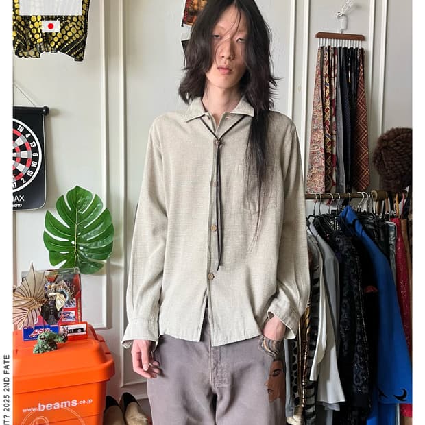 1990's Dézert + Archive Natural Shirt