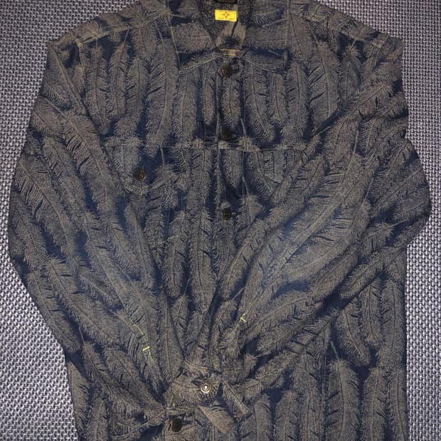 캐피탈 12온즈 페더 데님 3세대 자켓 인디고