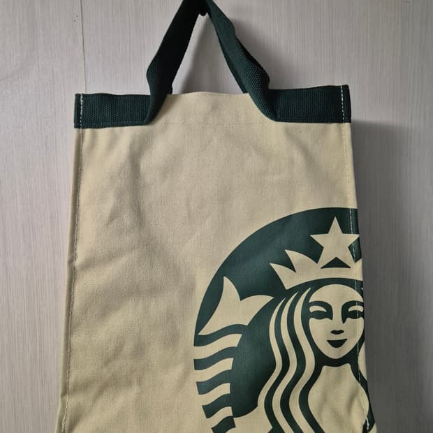 스타벅스 캔버스 쇼퍼백