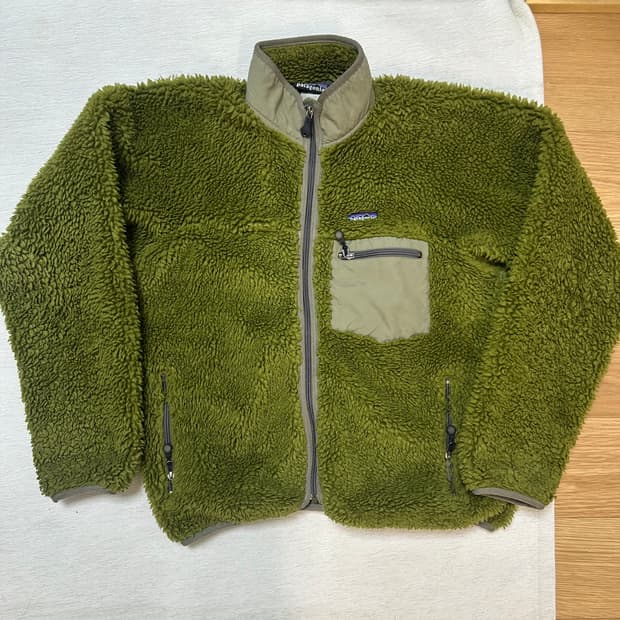 (M) 파타고니아 빈티지 딥파일 그린