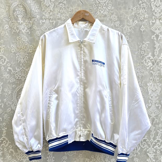 90s 마일드 세븐 사틴 자켓