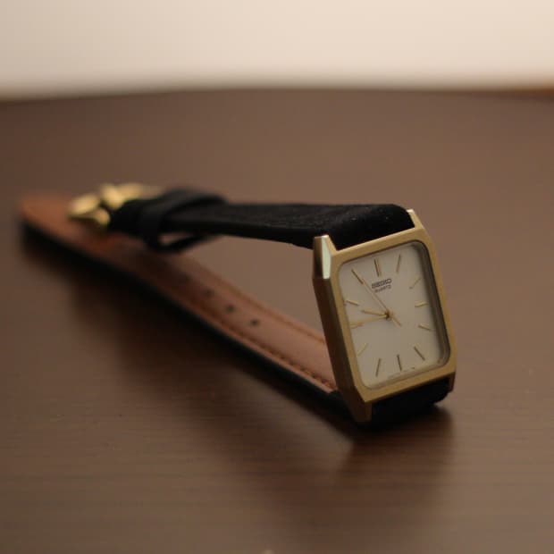 [Seiko] 세이코 빈티지 탱크 쉐잎 시계