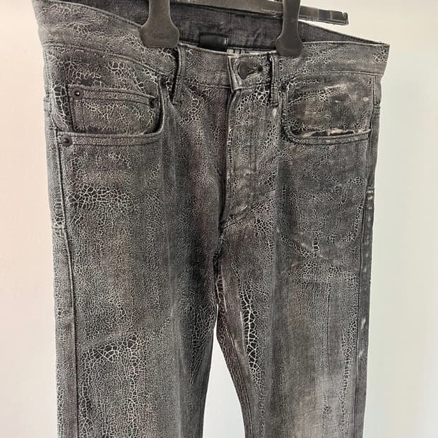 Dior homme 08aw spider web pants