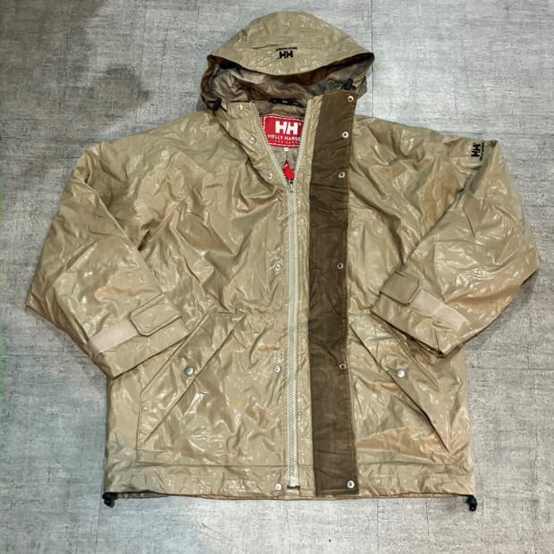 일본빈티지 Helly Hansen 할리한센 올드스쿨아메카지스트릿 유광자켓
