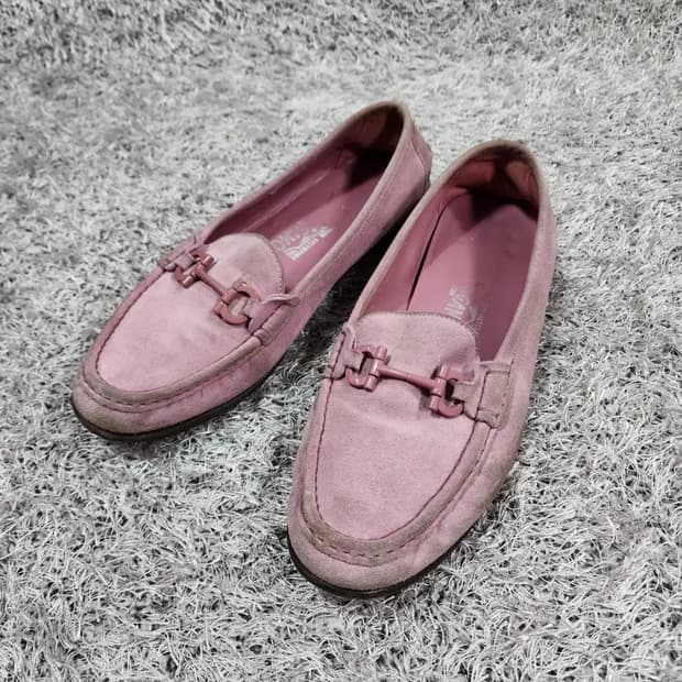 페라가모 스웨이드 로퍼 8.5