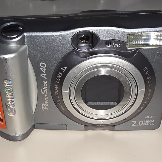 CANON 파워샷 A40 빈티지 디지털카메라
