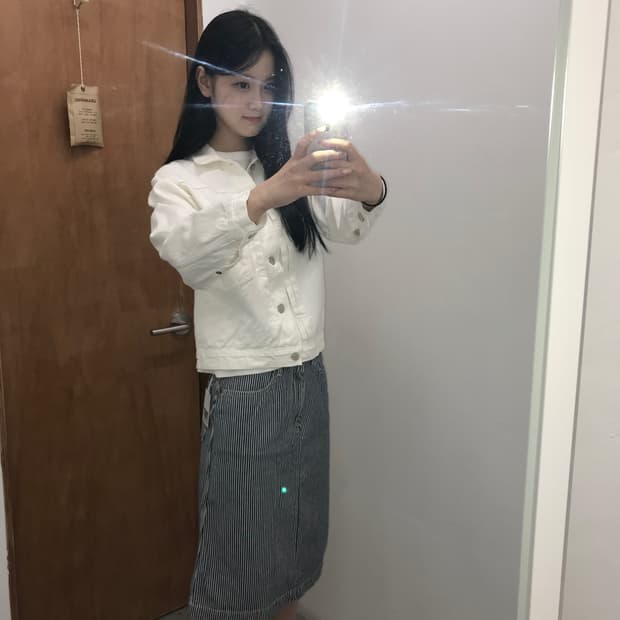 캐피탈 KAPITAL Hickory Skirt