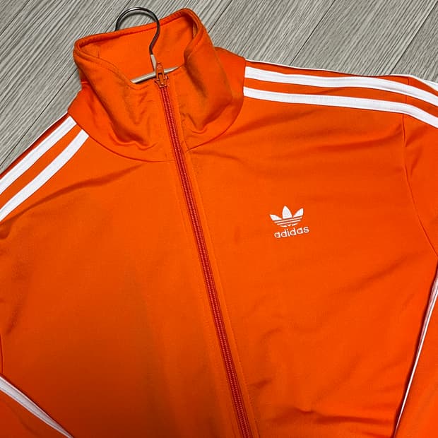 [택포] 아디다스 져지 오렌지색 L사이즈