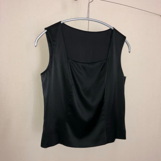 *JPN Carven  스퀘어넥 민소매 블라우스