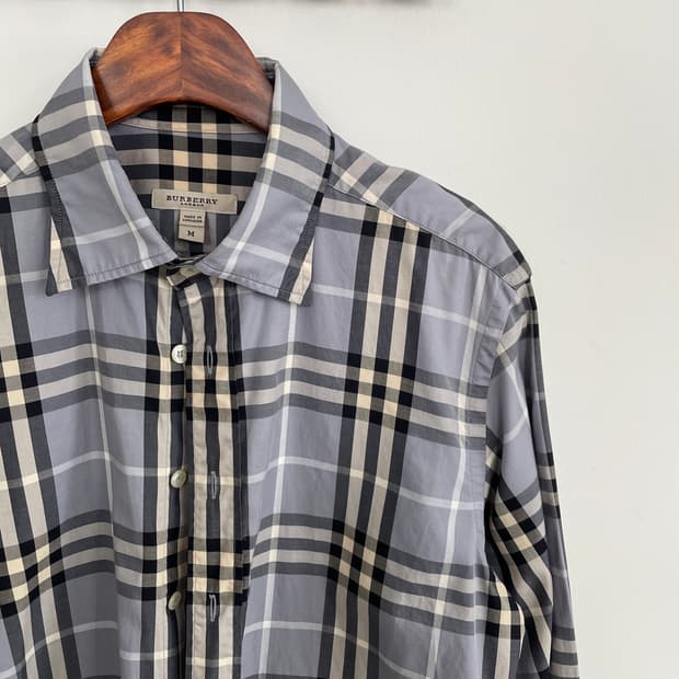 버버리 체크 셔츠
