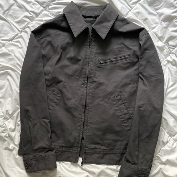 유니클로 차콜 자켓