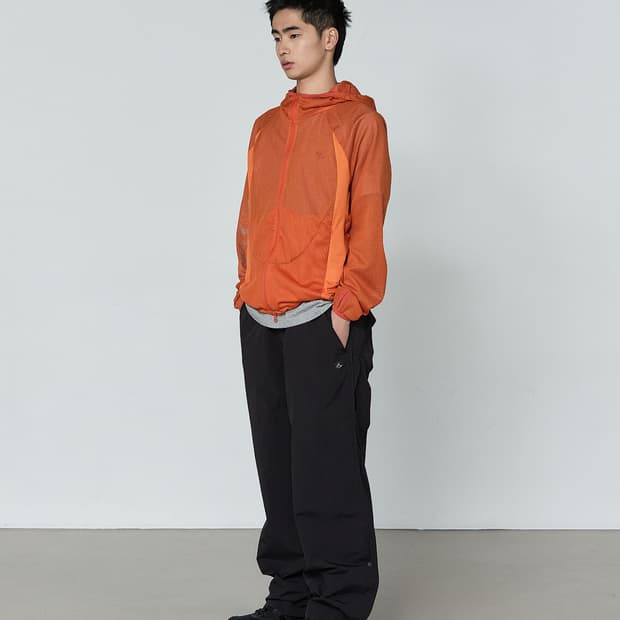 산산기어 26SS 사이드플랩트랙팬츠 블랙