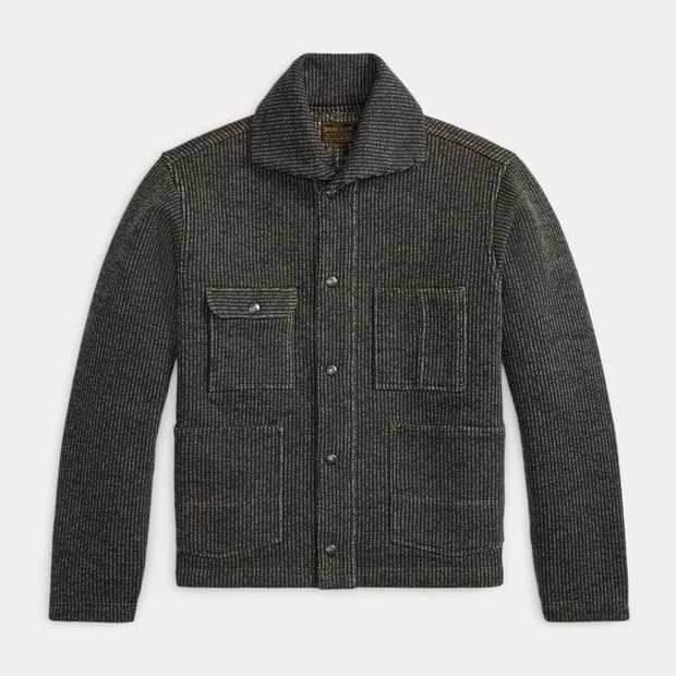 RRL 플리스 워크 재킷