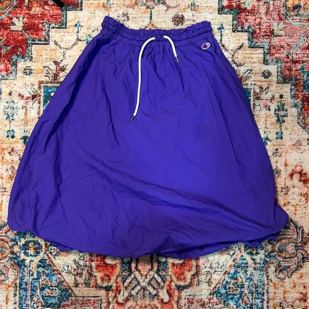 [L] 챔피온 우먼스 퍼플 롱 스커트