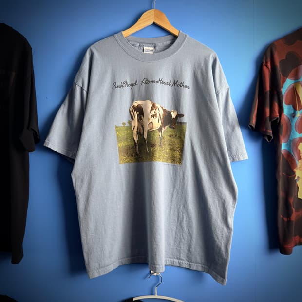 (2XL) 00s 핑크 플로이드 Atom Heart Mother 밴드티