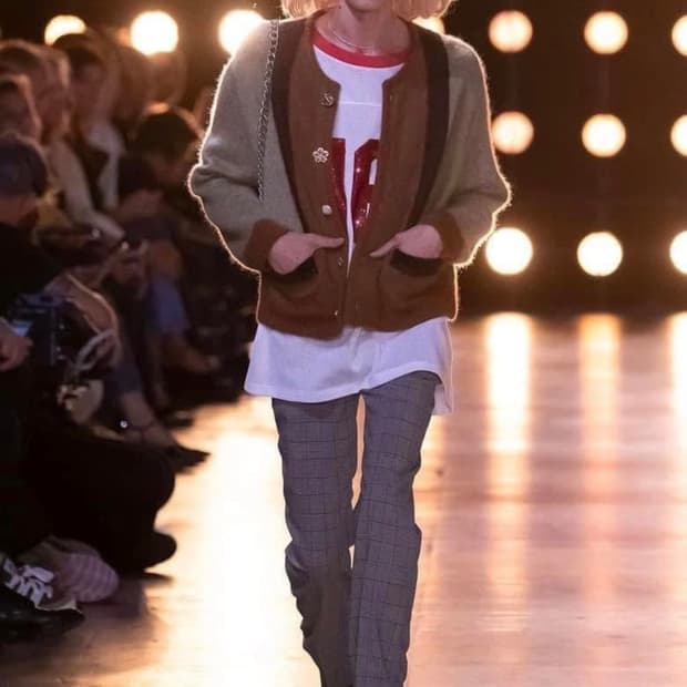 CELINE by Hedi Slimane Check Flare pants