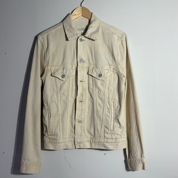 폴로 랄프로렌 데님 앤 서플라이 베이지 데님 자켓