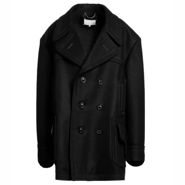 Masion Margiela 마르지엘라 울 피코트 새상품