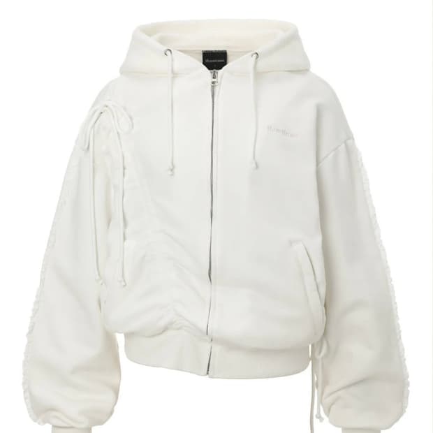 쓰리타임즈 위스퍼 후드집업 후디